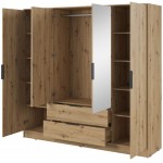 Ντουλάπα Nelly III τετράφυλλη-Fusiko