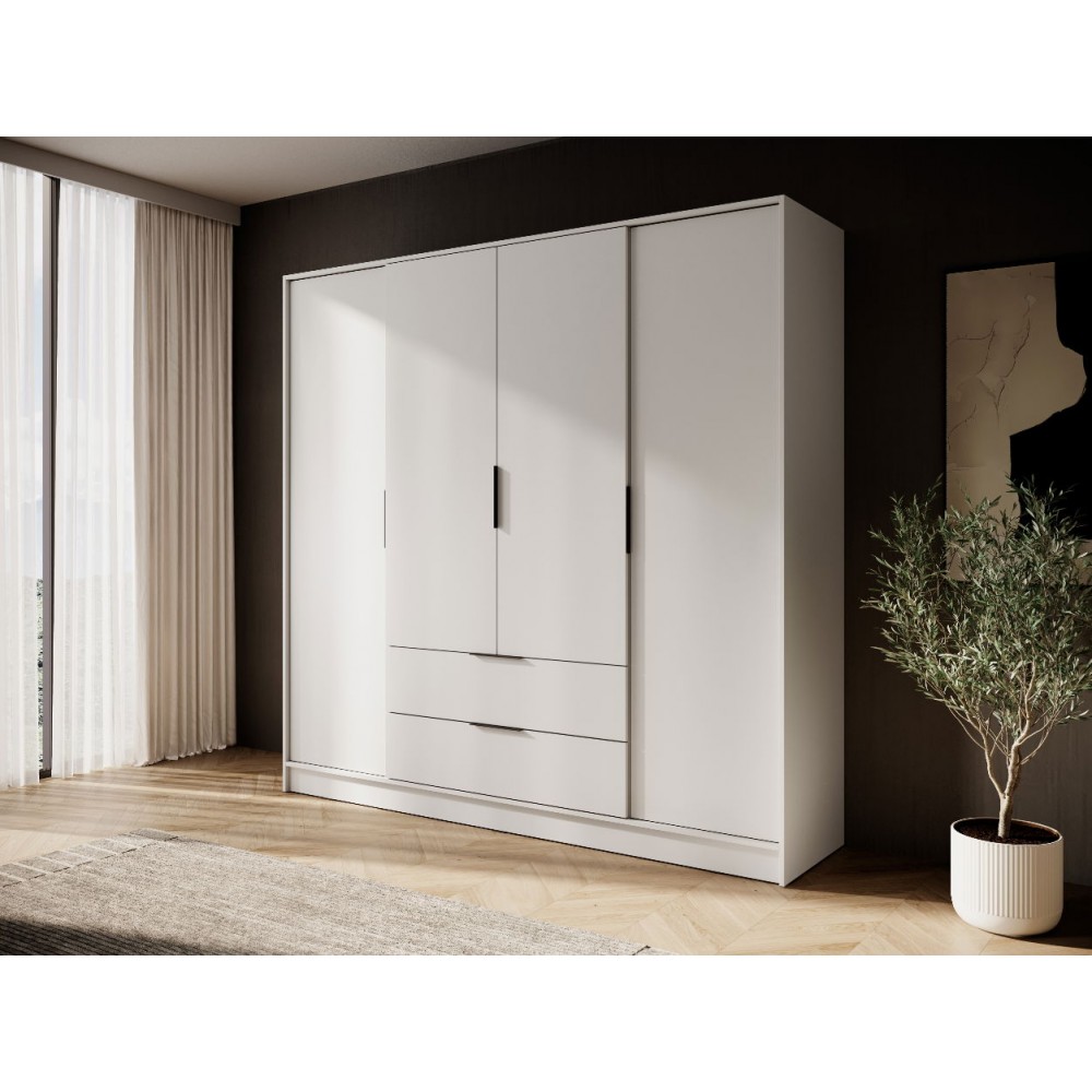 Ντουλάπα Nelly IV τετράφυλλη-Cashmere