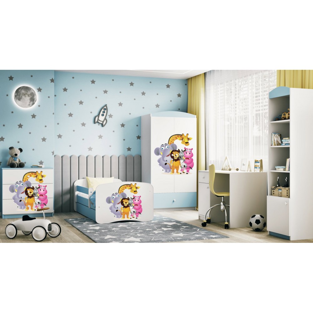Ντουλάπα Babydreams Cartoon-Mple-Zoo 90x52x181.2