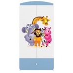 Ντουλάπα Babydreams Cartoon-Mple-Zoo 90x52x181.2