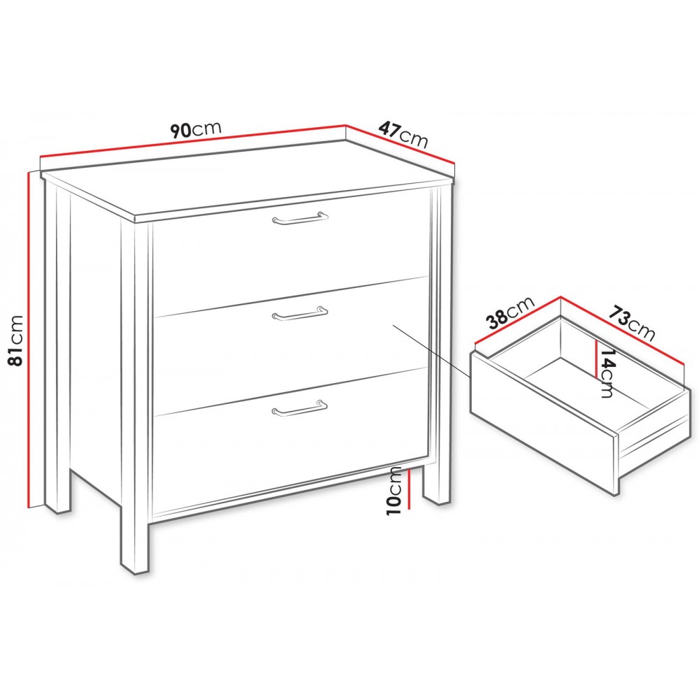 Μπουφές Indygo mini-Ladi
