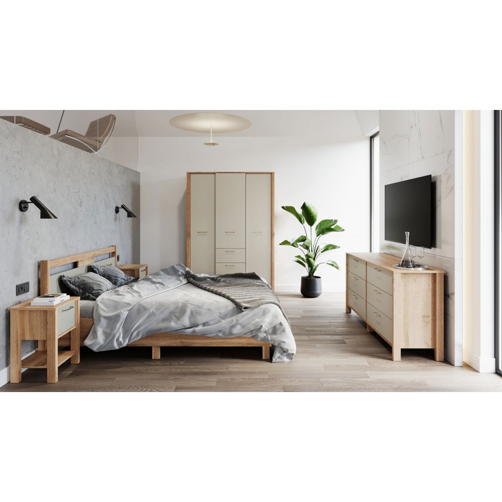 Kρεβάτι Indygo-Mpez-160 x 200