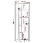 Στήλη Indygo 66x37x199