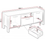 Έπιπλο τηλεόρασης Indygo-Ladi