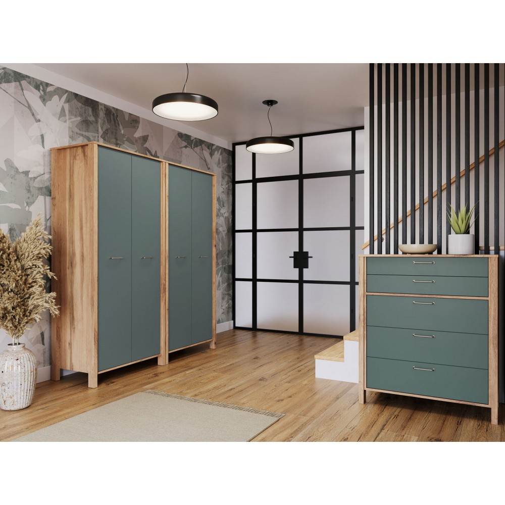 Ντουλάπα Indygo δίφυλλη-Ladi