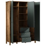 Ντουλάπα Indygo τρίφυλλη-Mpez