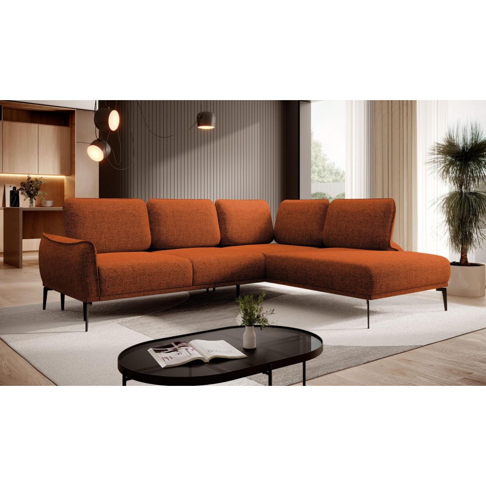 Γωνιακός καναπές Hydra-Portokali-Δεξιά