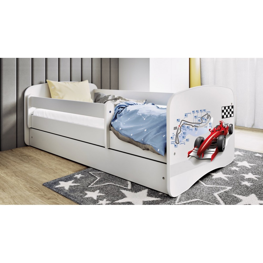 Παιδικό Κρεβάτι Babydreams Cartoon-Leuko-180 x 80-Formula 184x90x61