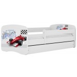 Παιδικό Κρεβάτι Babydreams Cartoon-Leuko-180 x 80-Formula 184x90x61