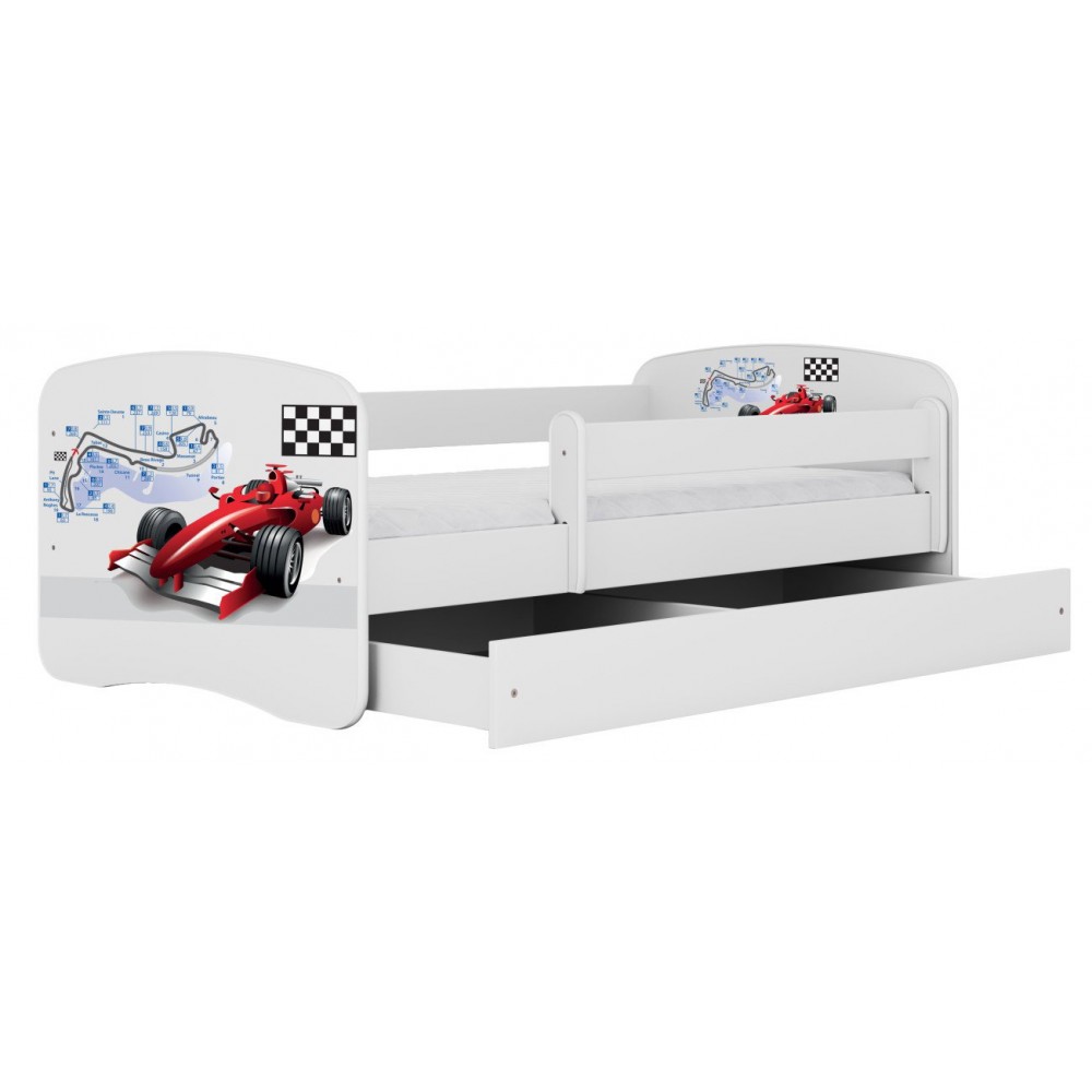 Παιδικό Κρεβάτι Babydreams Cartoon-Leuko-180 x 80-Formula 184x90x61