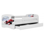 Παιδικό Κρεβάτι Babydreams Cartoon-Leuko-180 x 80-Formula 184x90x61