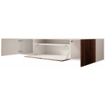 Έπιπλο τηλεόρασης Miram II-Fusiko-Leuko 200x41x40