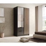 Ντουλάπα Niriam δίφυλλη-Mauro 102x51x200
