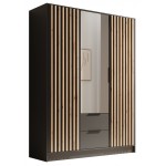 Ντουλάπα Niriam τρίφυλλη-Mauro 150.5x51x200