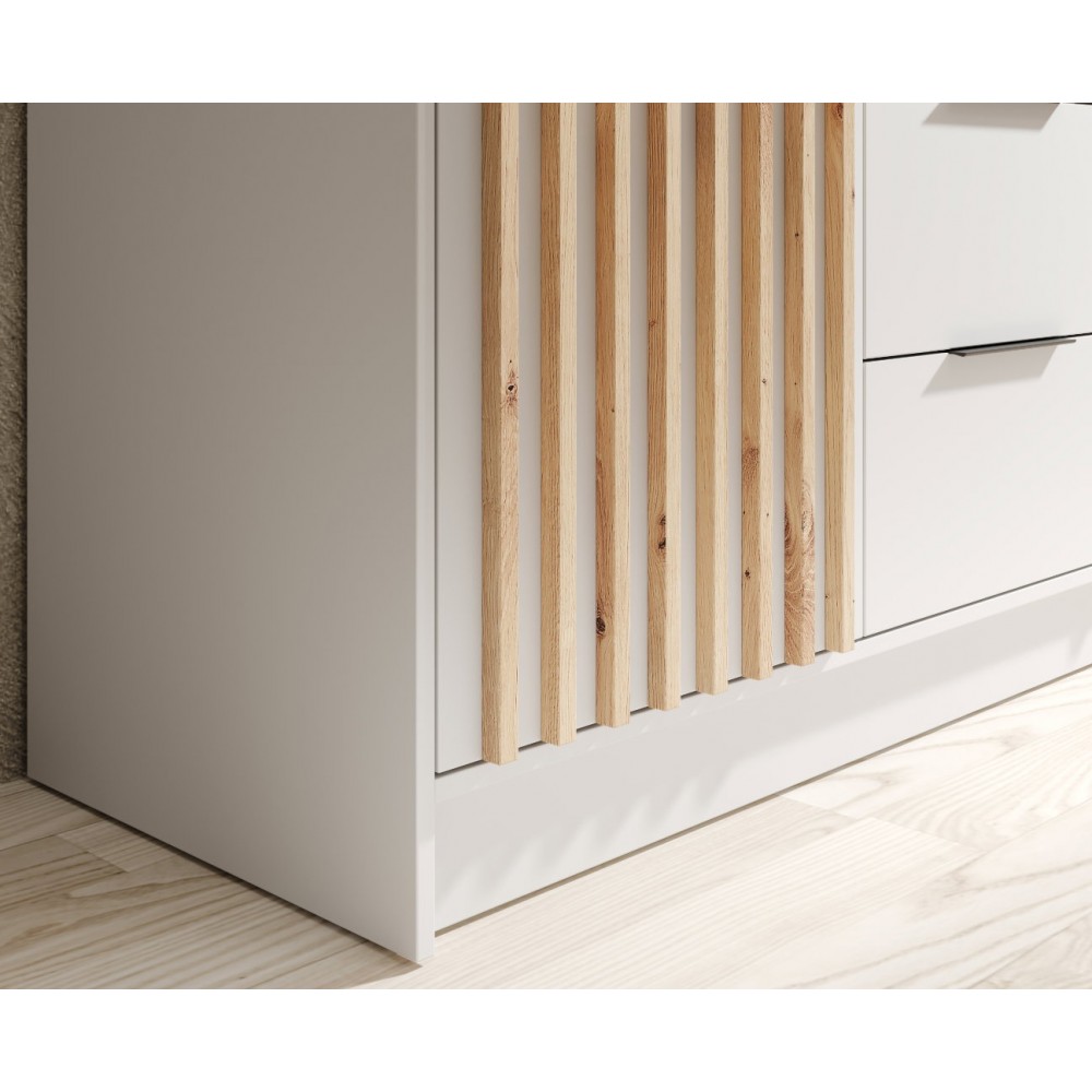 Ντουλάπα Niriam τετράφυλλη-Leuko 200x51x200