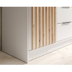 Ντουλάπα Niriam τετράφυλλη-Leuko 200x51x200