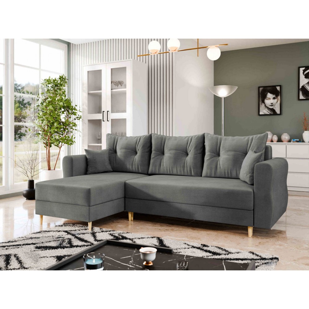 Γωνιακός Καναπές Zako-Anthraki