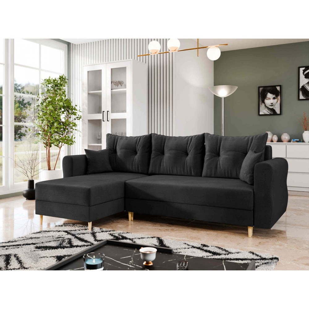 Γωνιακός Καναπές Zako-Mauro