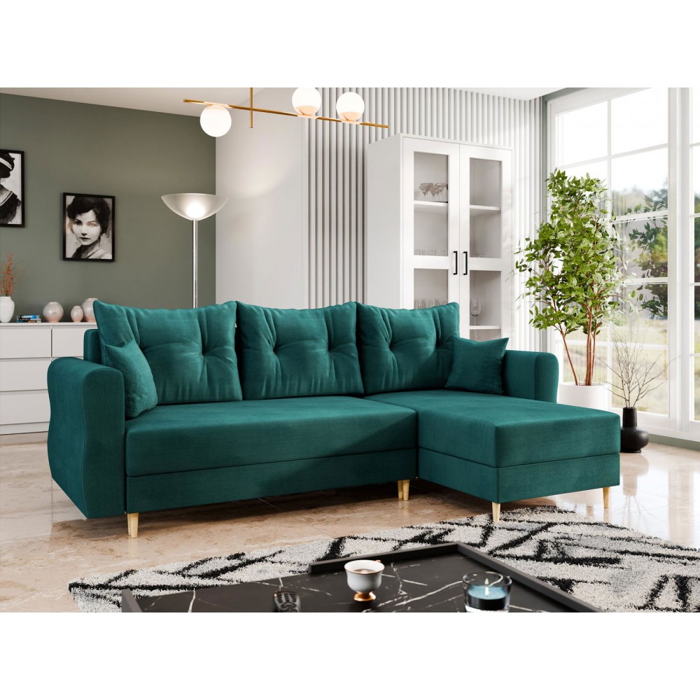 Γωνιακός Καναπές Zako-Prasino