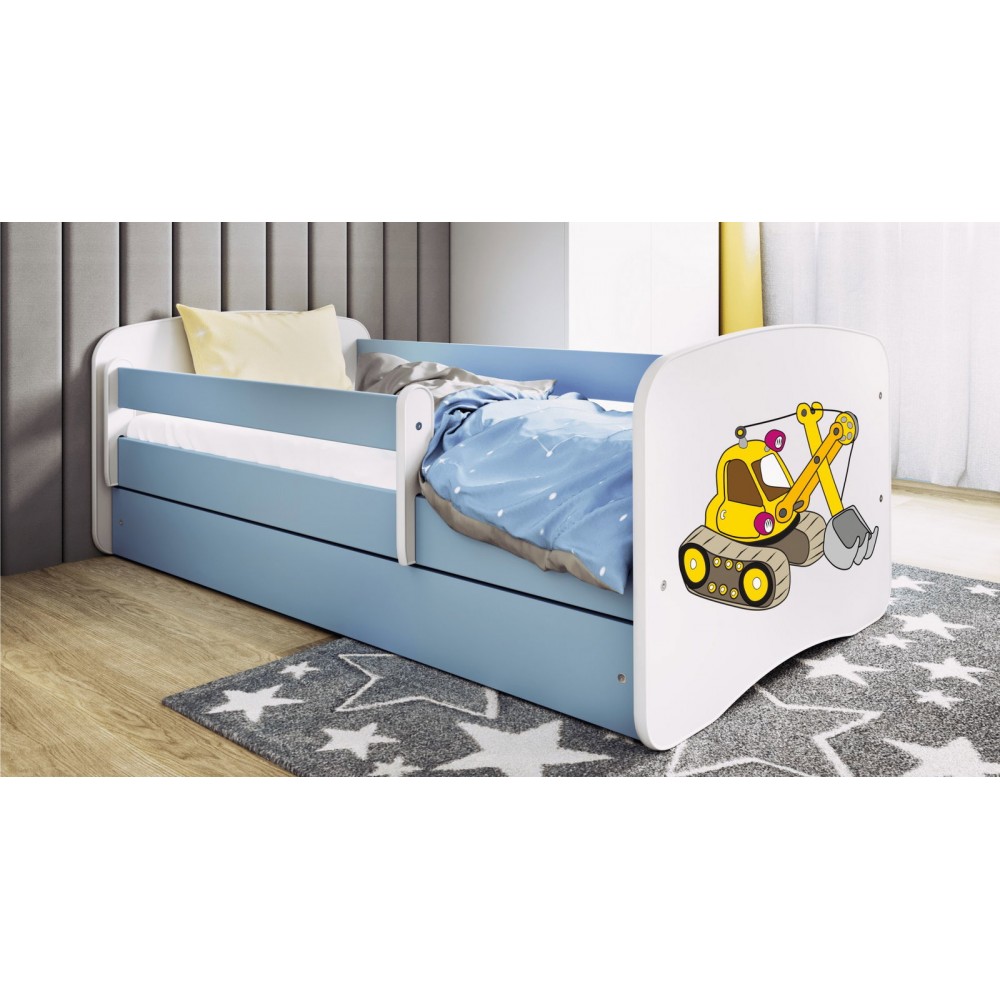Παιδικό Κρεβάτι Babydreams Cartoon-Mple-180 x 80-Digger 184x90x61