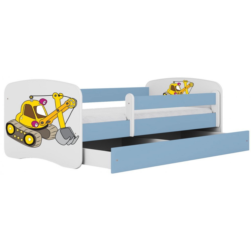 Παιδικό Κρεβάτι Babydreams Cartoon-Mple-180 x 80-Digger 184x90x61