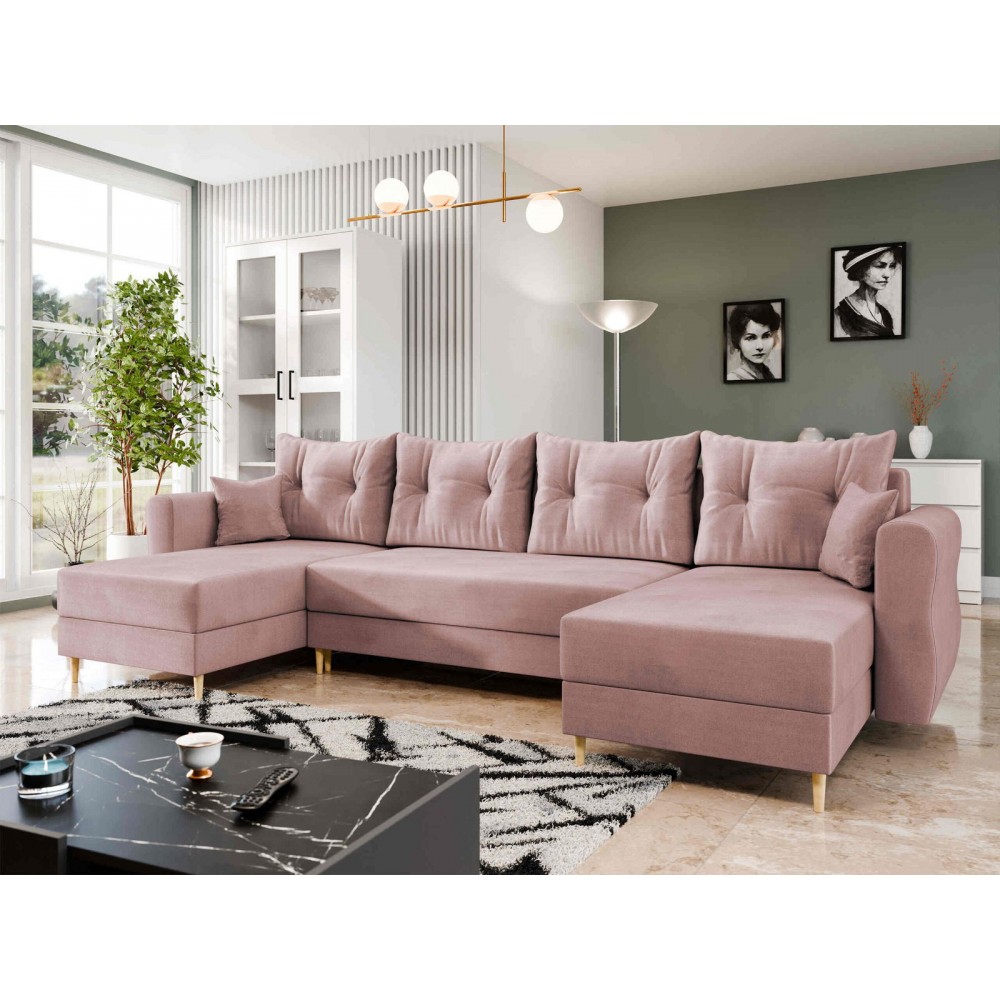 Γωνιακός Καναπές Zako U-Roz