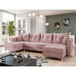 Γωνιακός Καναπές Zako U-Roz