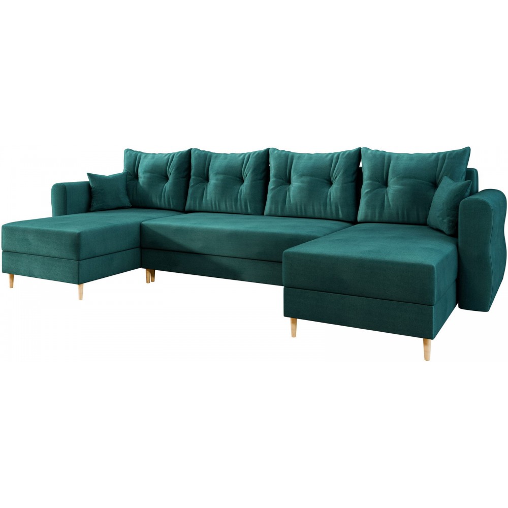 Γωνιακός Καναπές Zako U-Prasino