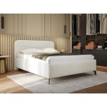 Επενδυμένο κρεβάτι Holly-Leuko-140 x 200