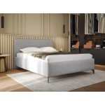 Επενδυμένο κρεβάτι Holly-Gkri Anoixto-180 x 200