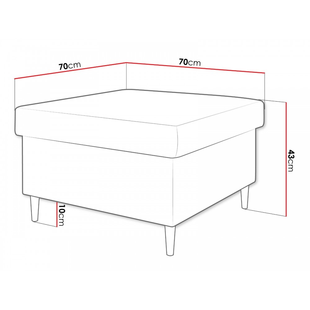 Σκαμπό Zako-Kafe