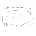 Σκαμπό Zako-Kafe