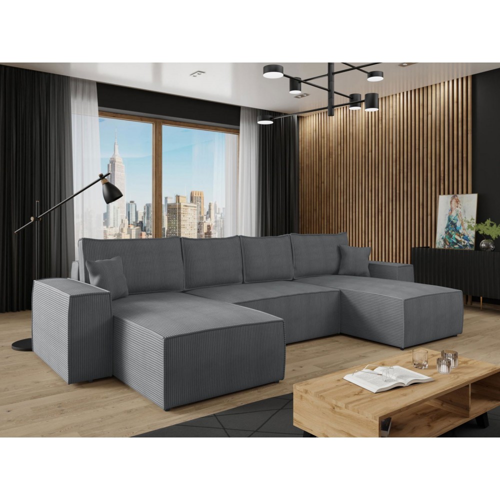 Γωνιακός καναπές Malga Maxy-Gkri Skouro