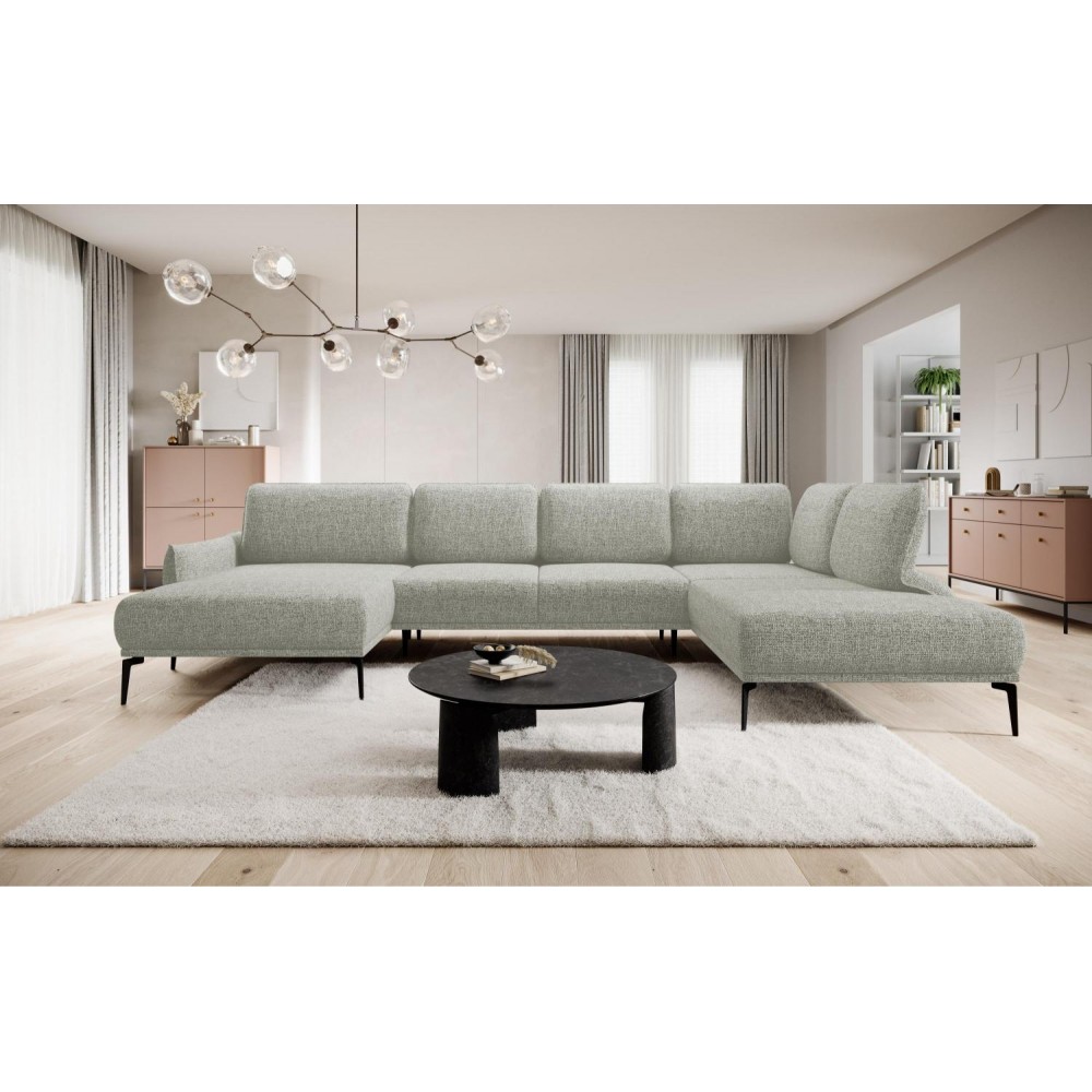 Γωνιακός καναπές Hydra Plus-Ekrou-Δεξιά