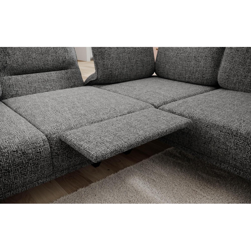 Γωνιακός καναπές Hydra Plus-Ekrou-Δεξιά