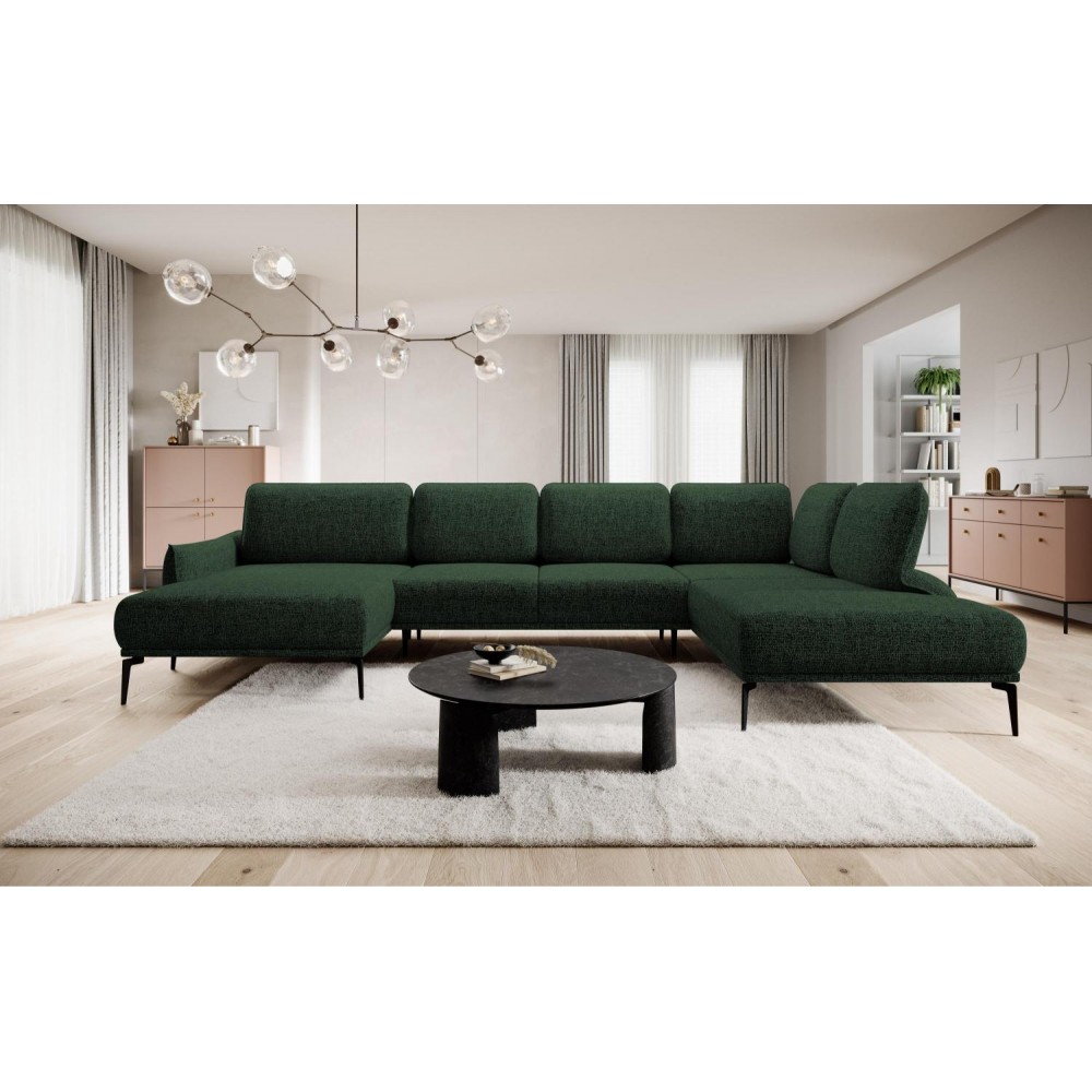 Γωνιακός καναπές Hydra Plus-Prasino-Δεξιά