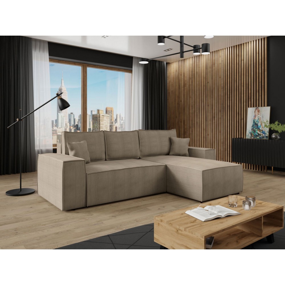 Γωνιακός καναπές Malaga mini I-Mpez-Δεξιά