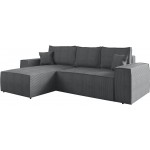 Γωνιακός καναπές Malaga mini I-Gkri Skouro-Αριστερή