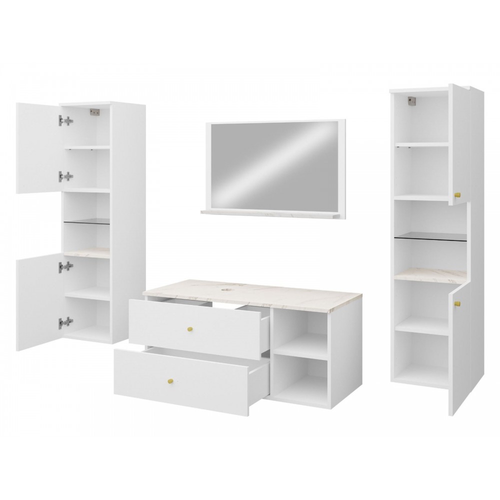 Σετ μπάνιου Kertos III-Leuko