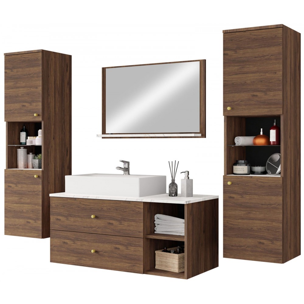 Σετ μπάνιου Kertos III-Kafe