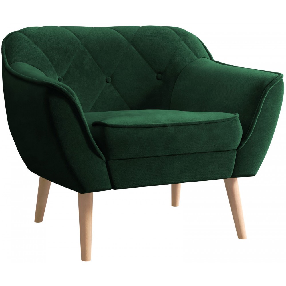 Πολυθρόνα Skand I-Prasino