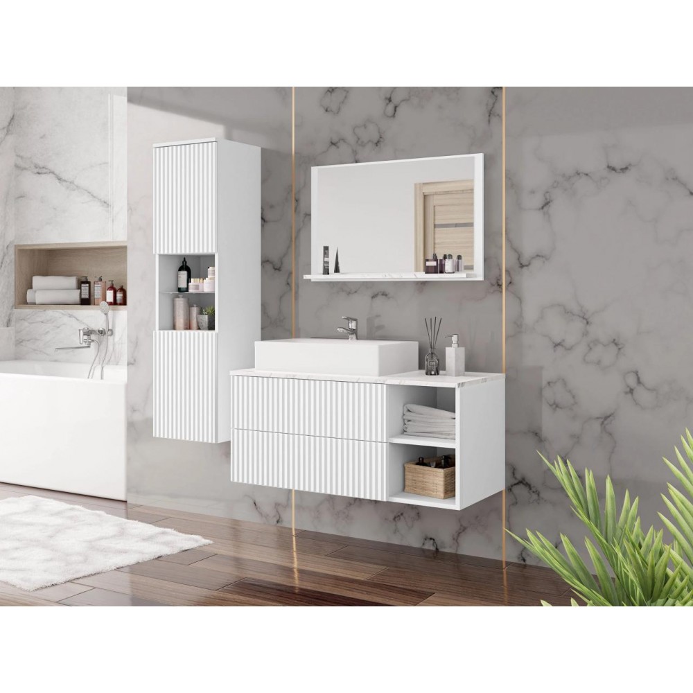 Σετ μπάνιου Kertos Ryfle II-Leuko