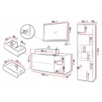 Σετ μπάνιου Kertos Ryfle II-Mauro