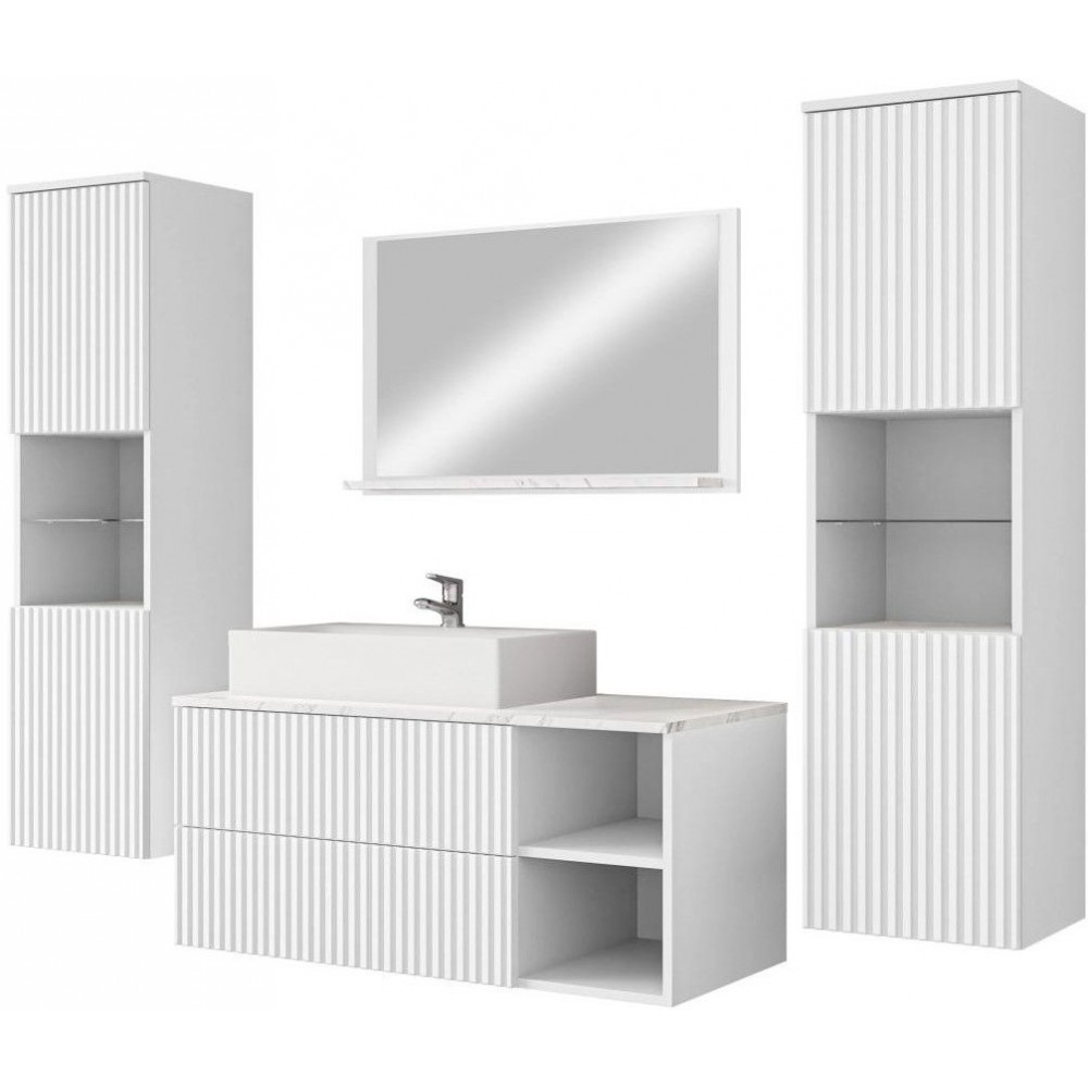 Σετ μπάνιου Kertos Ryfle III-Leuko