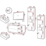 Σετ μπάνιου Kertos Ryfle III-Mauro