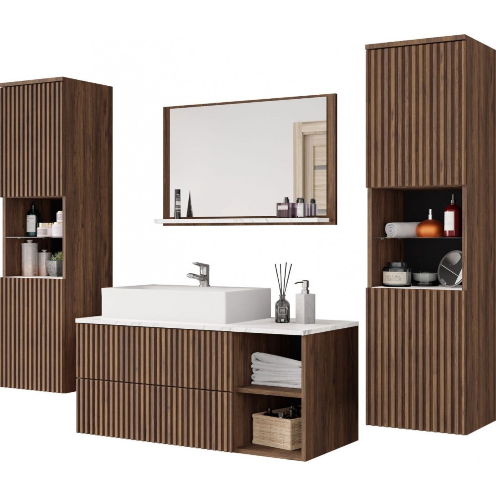 Σετ μπάνιου Kertos Ryfle III-Kafe