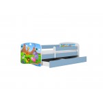 Παιδικό Κρεβάτι Babydreams Cartoon-Mple-160 x 80-Safari 164x90x61