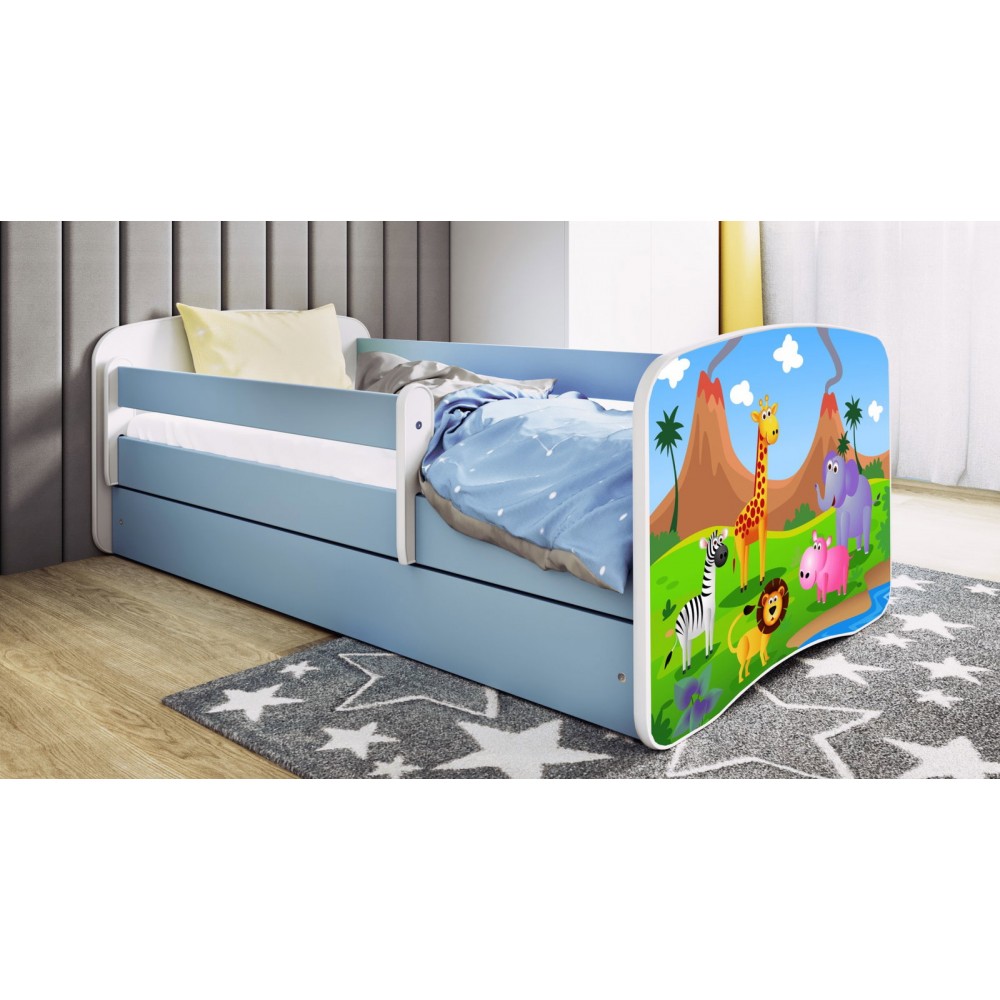 Παιδικό Κρεβάτι Babydreams Cartoon-Mple-180 x 80-Safari 184x90x61