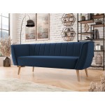 Καναπές Pas III τριθέσιος-Mple Skouro