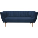 Καναπές Pas III τριθέσιος-Mple Skouro